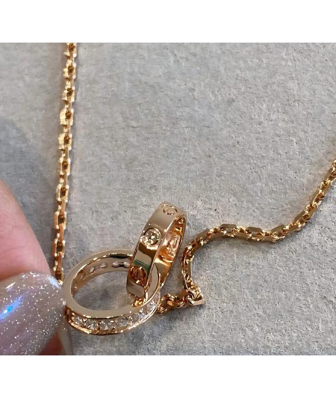 CARTIER Золотое колье, фото 7
