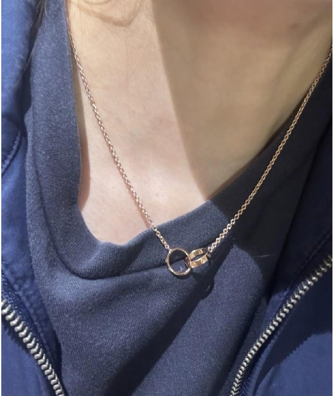 CARTIER Золотое колье, фото 8