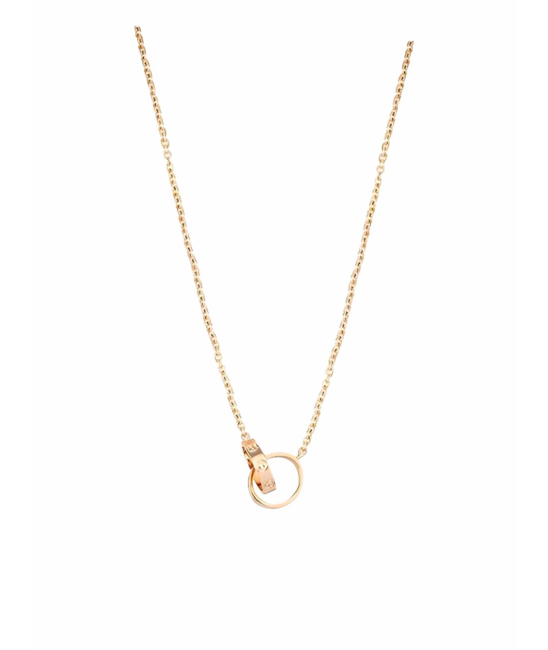 CARTIER Золотое колье, фото 1