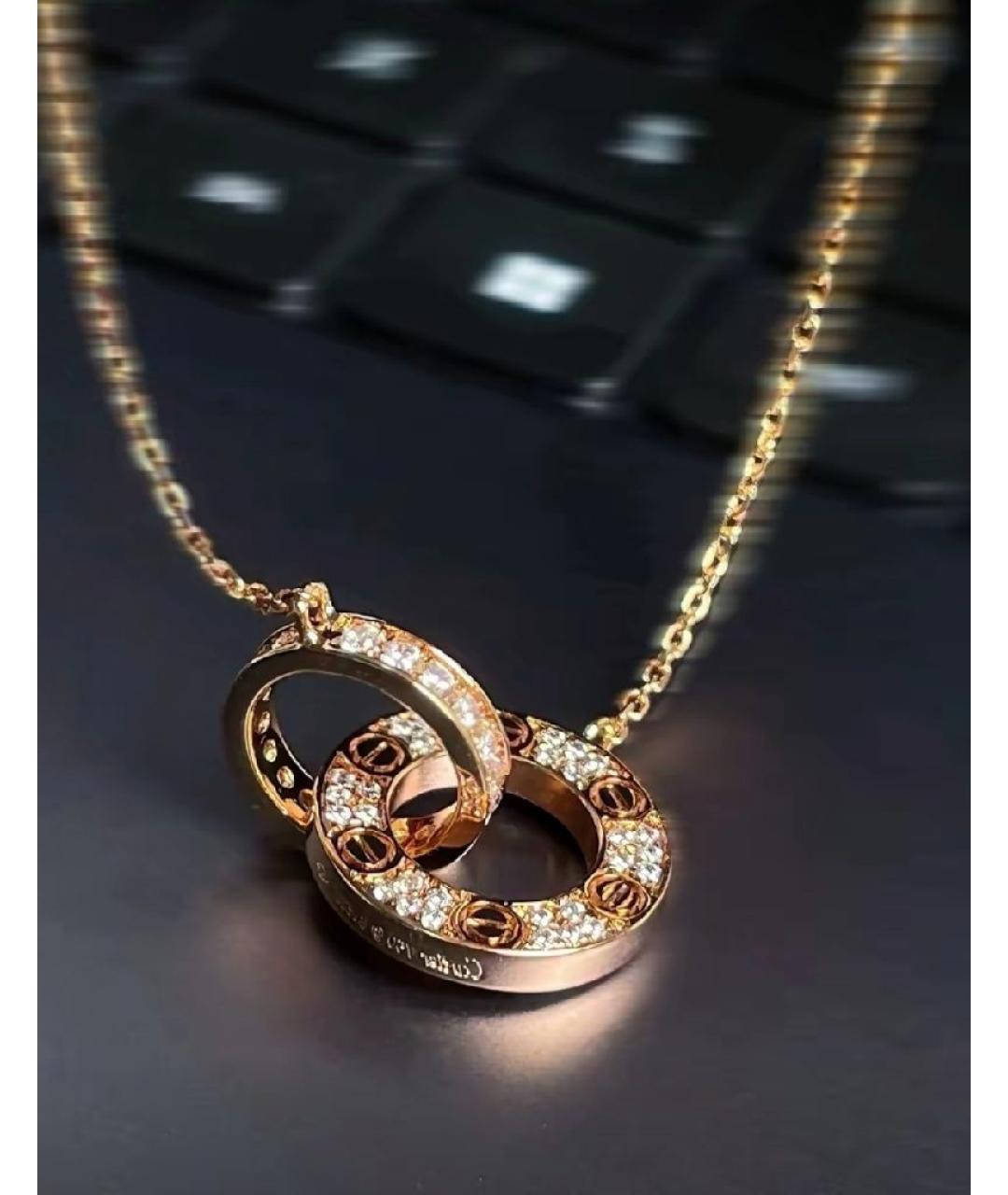 CARTIER Золотое колье, фото 4