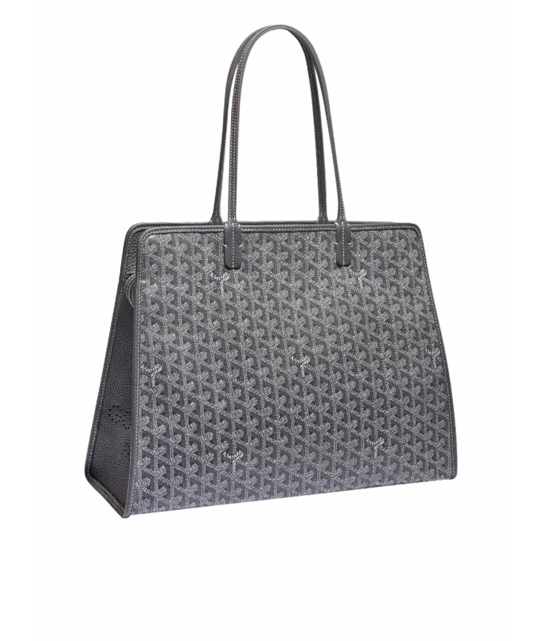 GOYARD Антрацитовая сумка тоут, фото 1
