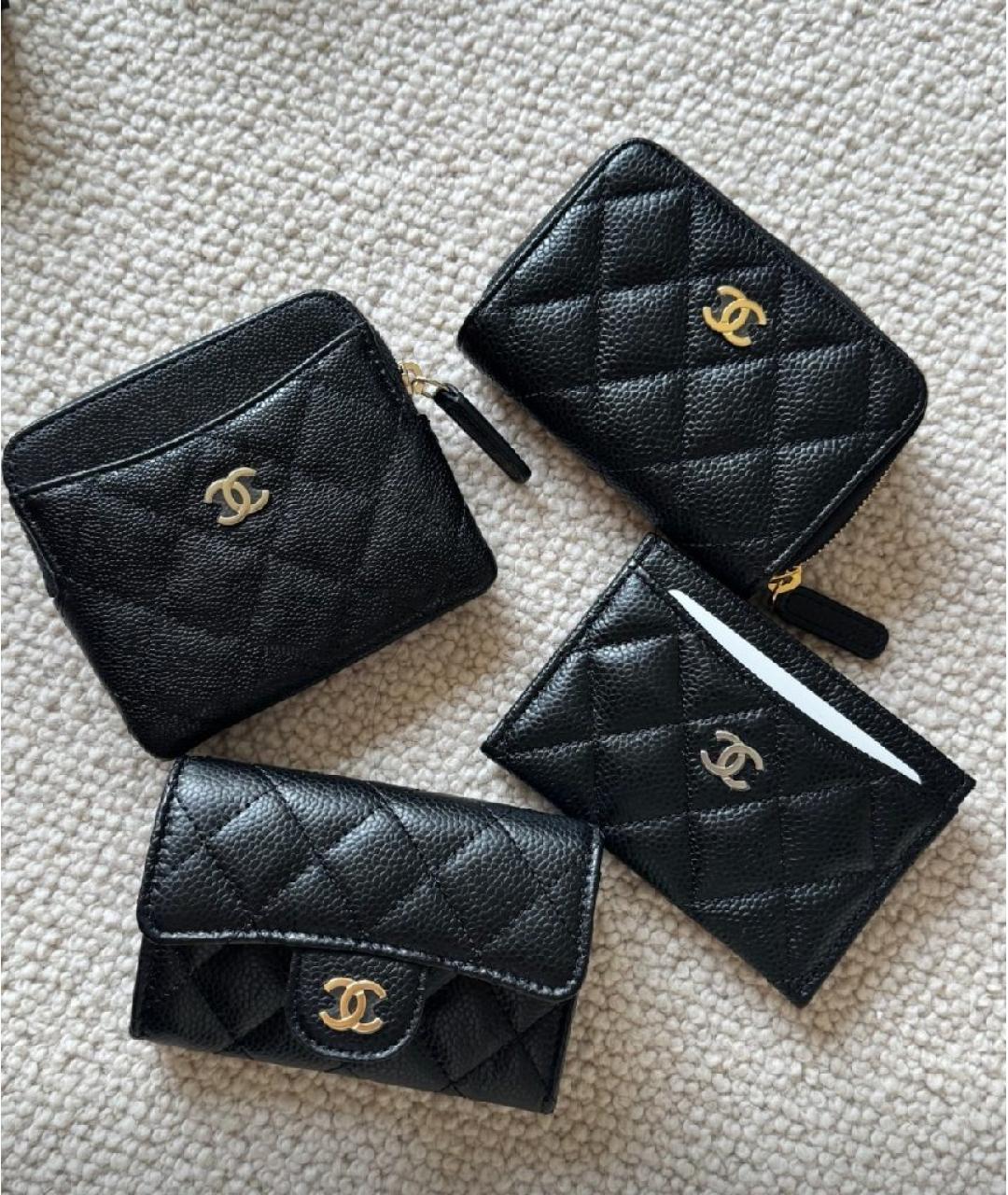 CHANEL Черный кардхолдер, фото 5