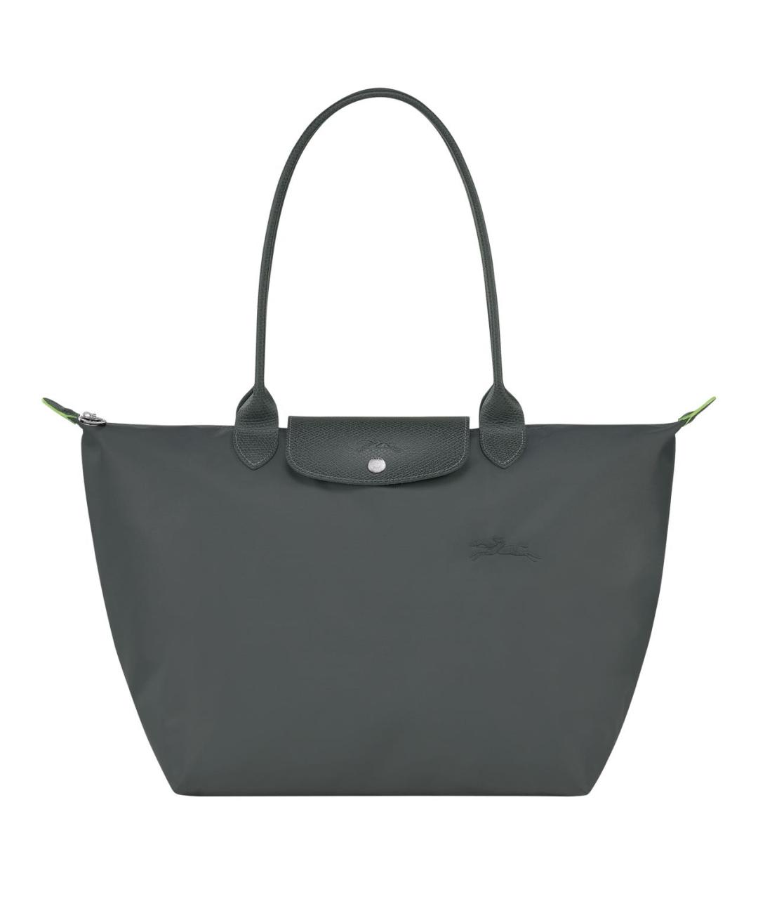 LONGCHAMP Серая сумка тоут, фото 1