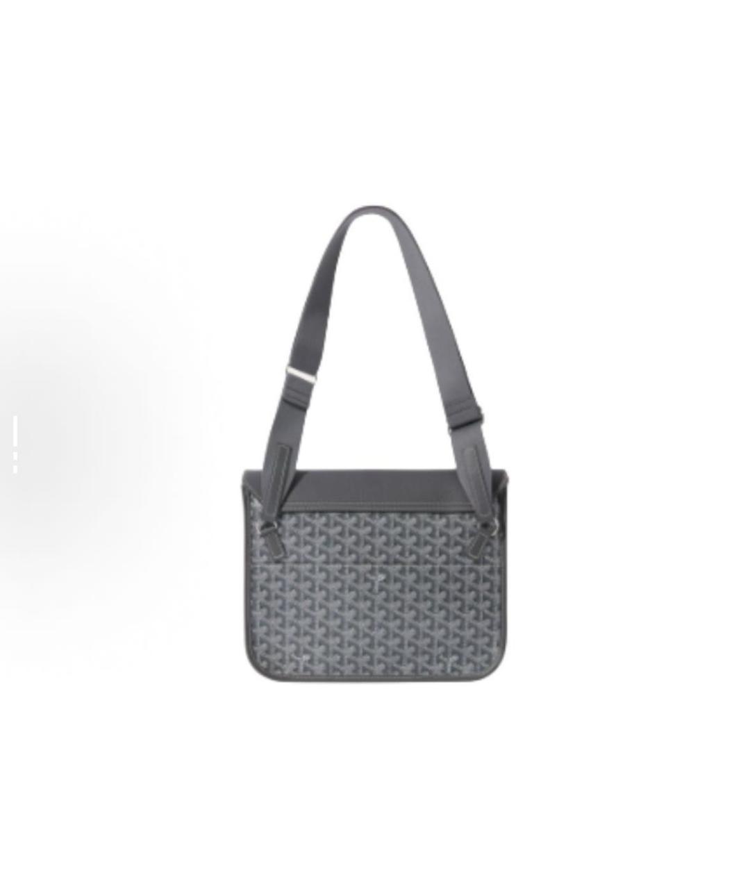 GOYARD Антрацитовая сумка через плечо, фото 3