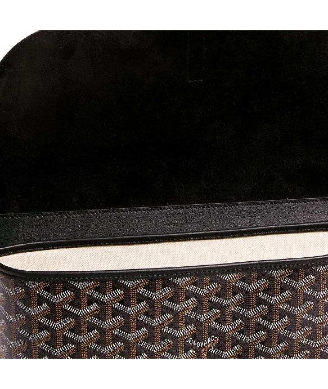 GOYARD Черная сумка через плечо, фото 4