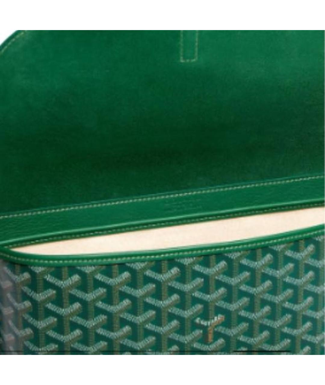 GOYARD Зеленая сумка через плечо, фото 4