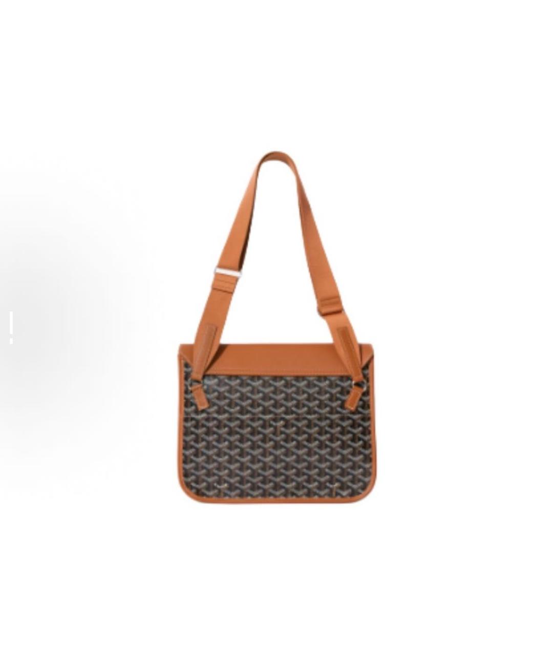 GOYARD Коричневая сумка через плечо, фото 3