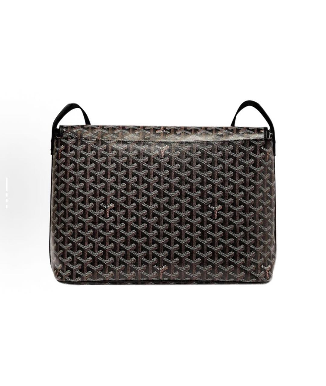 GOYARD Коричневая сумка на плечо, фото 3