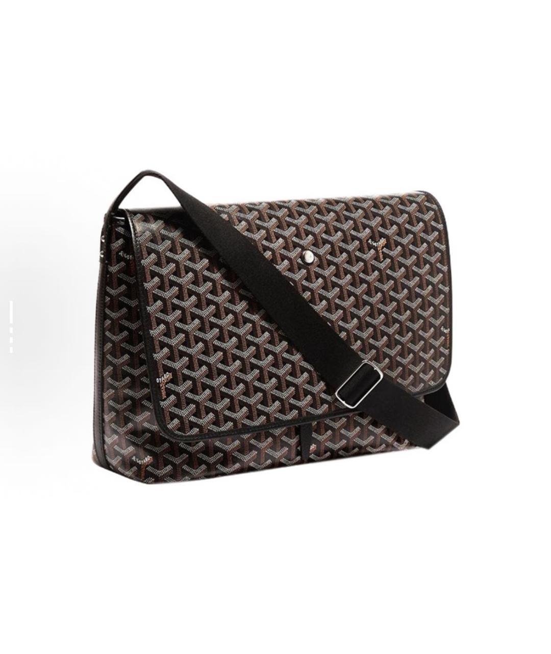 GOYARD Коричневая сумка на плечо, фото 2