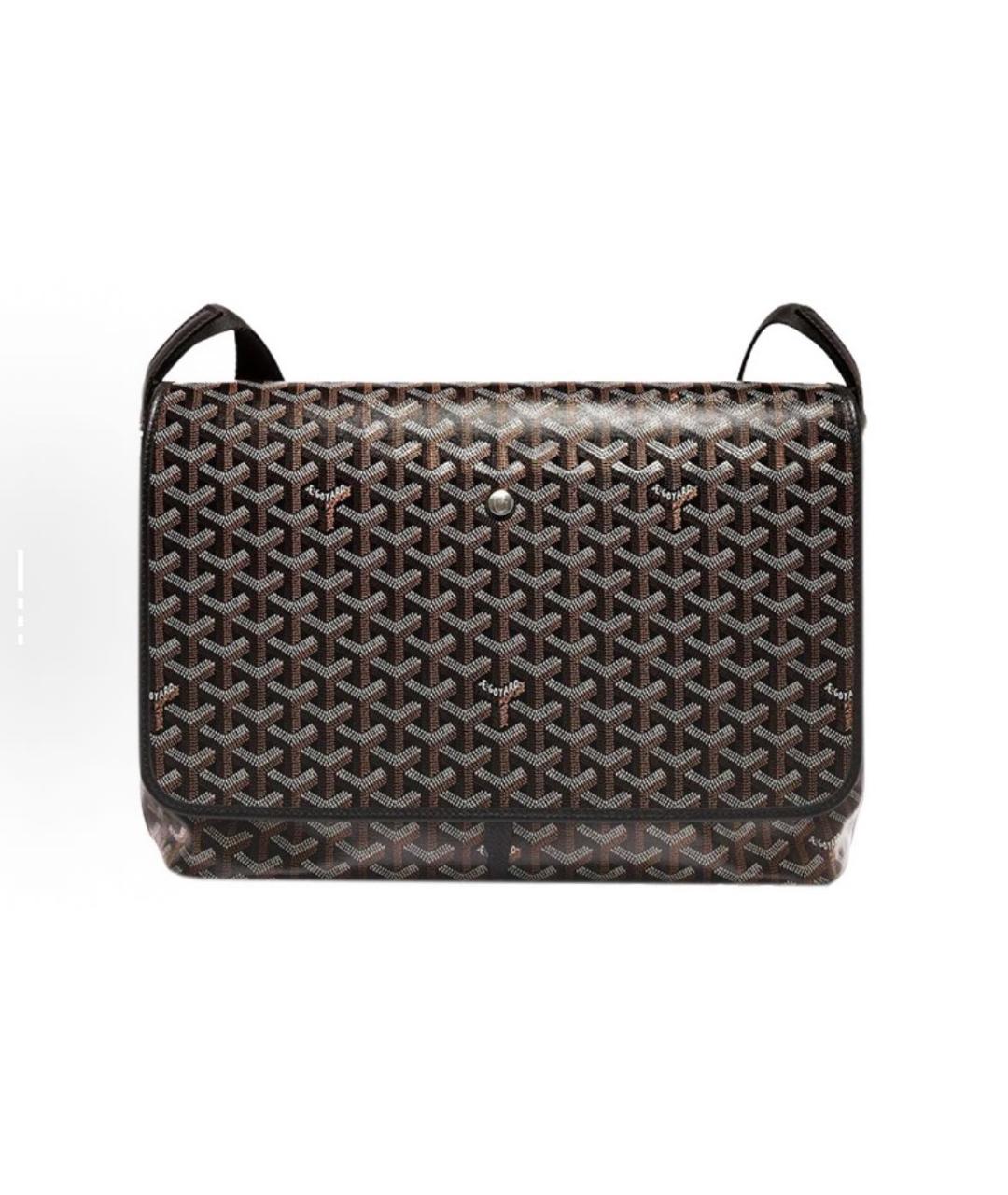 GOYARD Коричневая сумка на плечо, фото 1