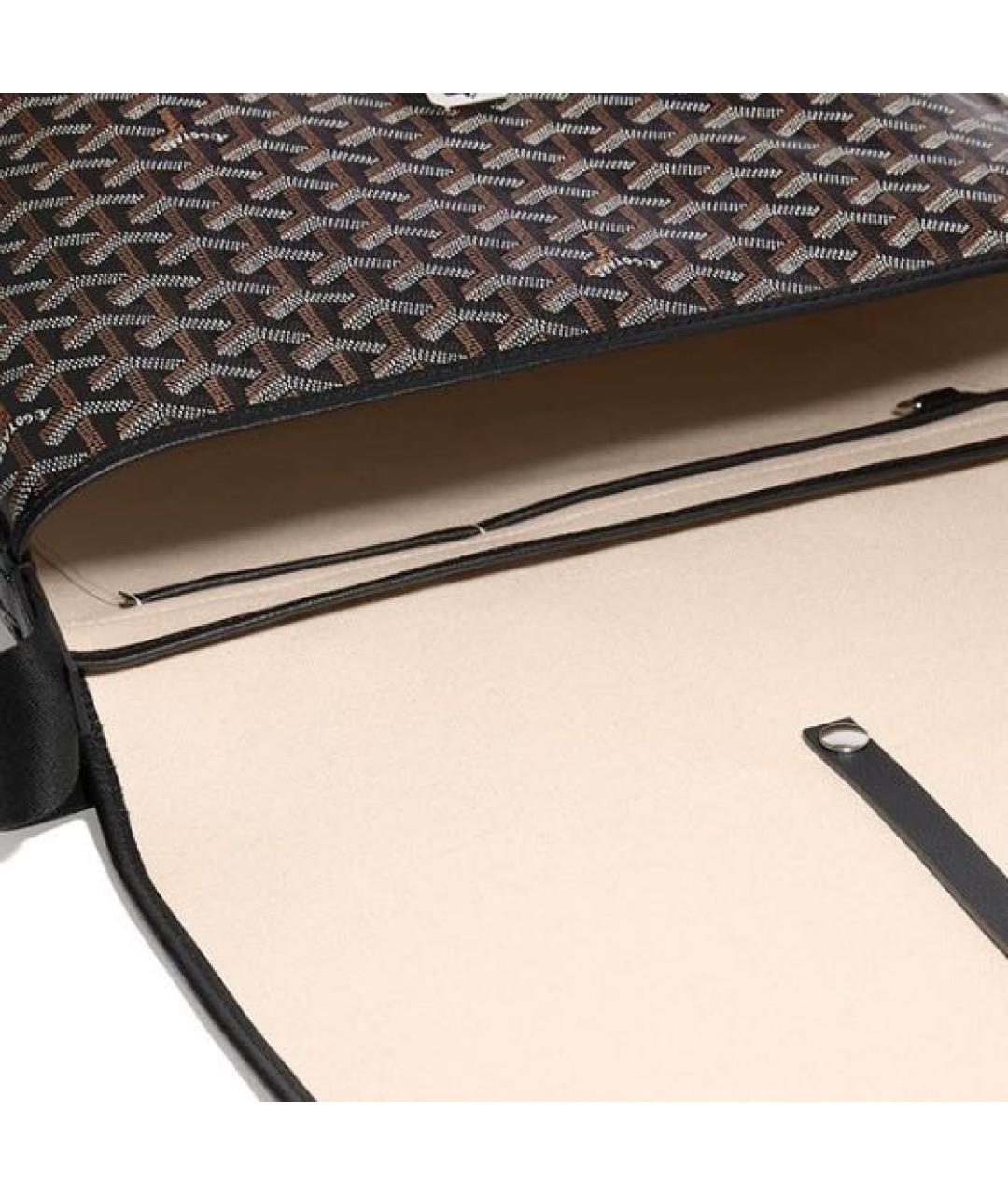GOYARD Коричневая сумка на плечо, фото 4