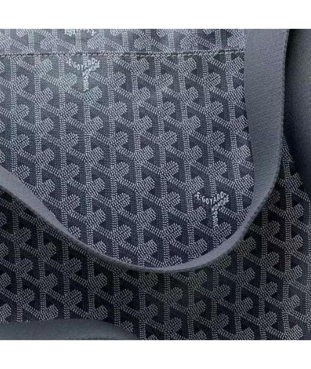 GOYARD Темно-синяя сумка через плечо, фото 4