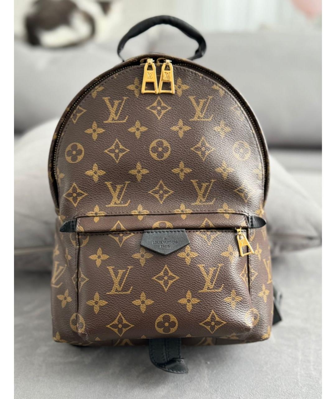 LOUIS VUITTON Коричневый рюкзак, фото 2