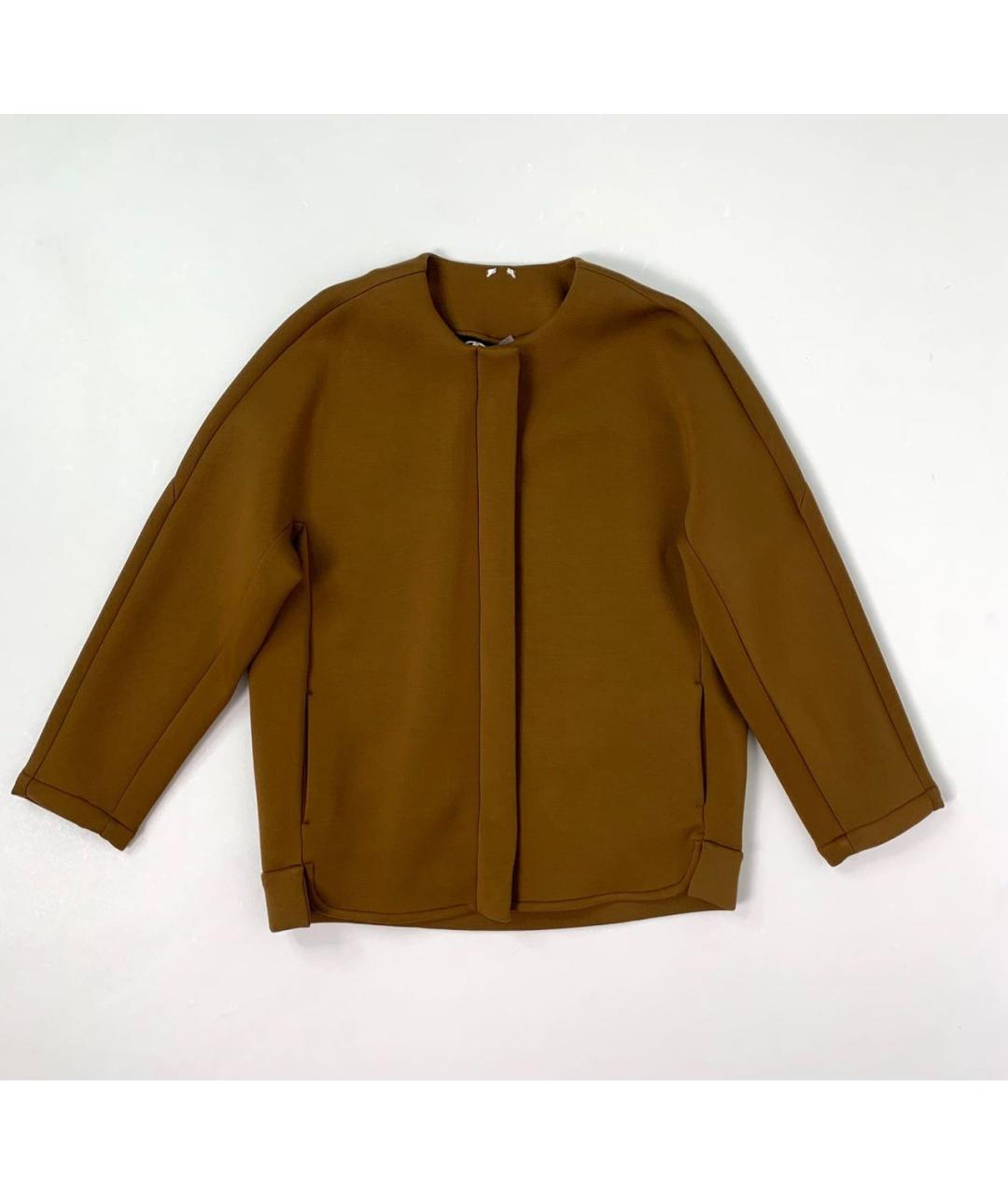 MAX MARA Коричневый вискозный костюм с юбками, фото 9
