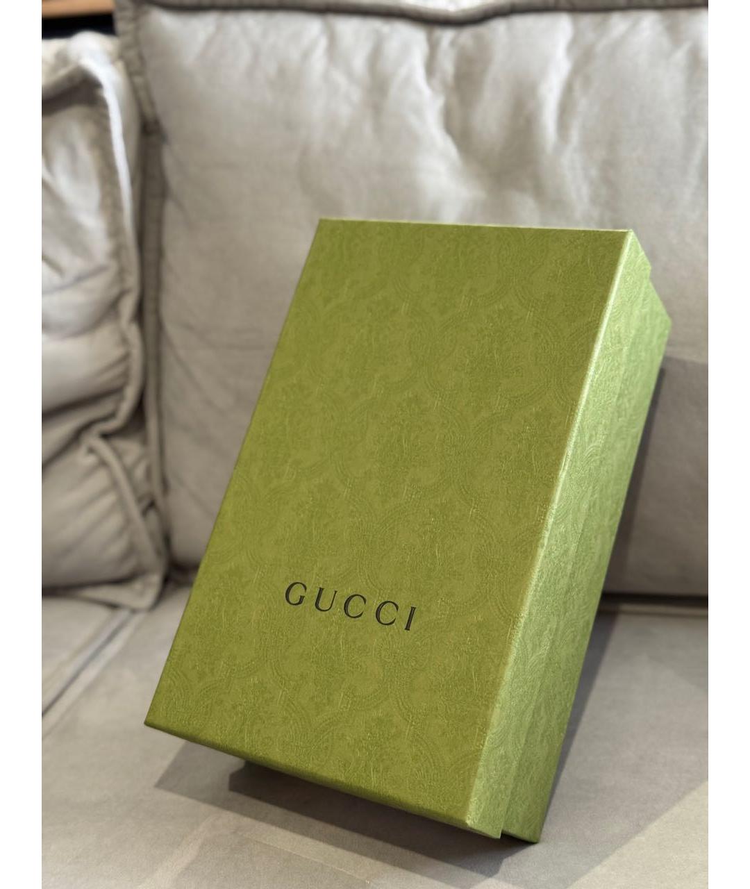 GUCCI Бежевые текстильные кеды, фото 4