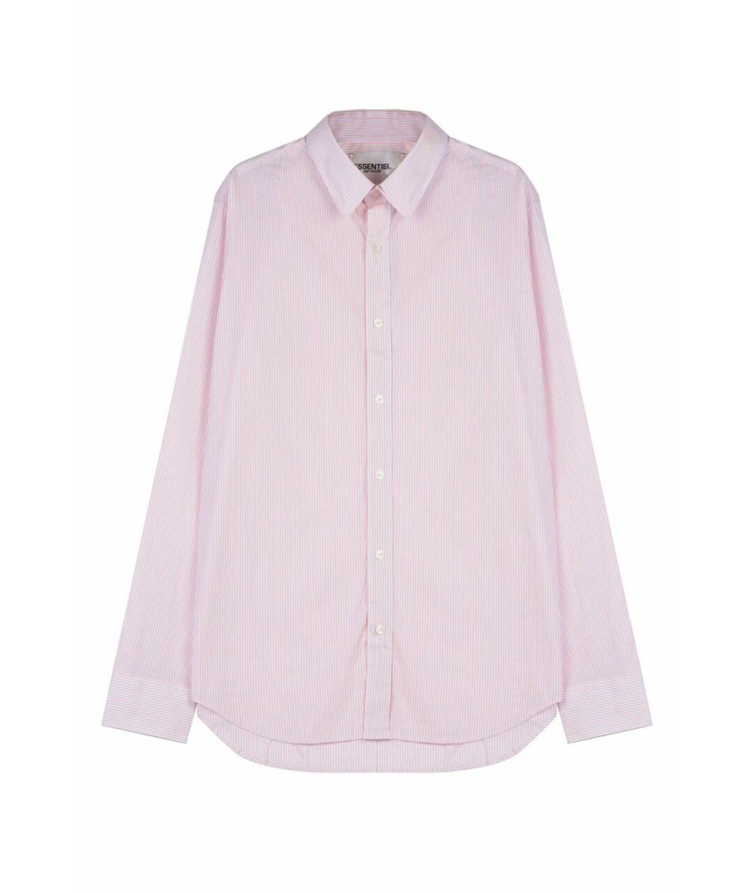 ESSENTIAL Розовая хлопковая классическая рубашка, фото 1