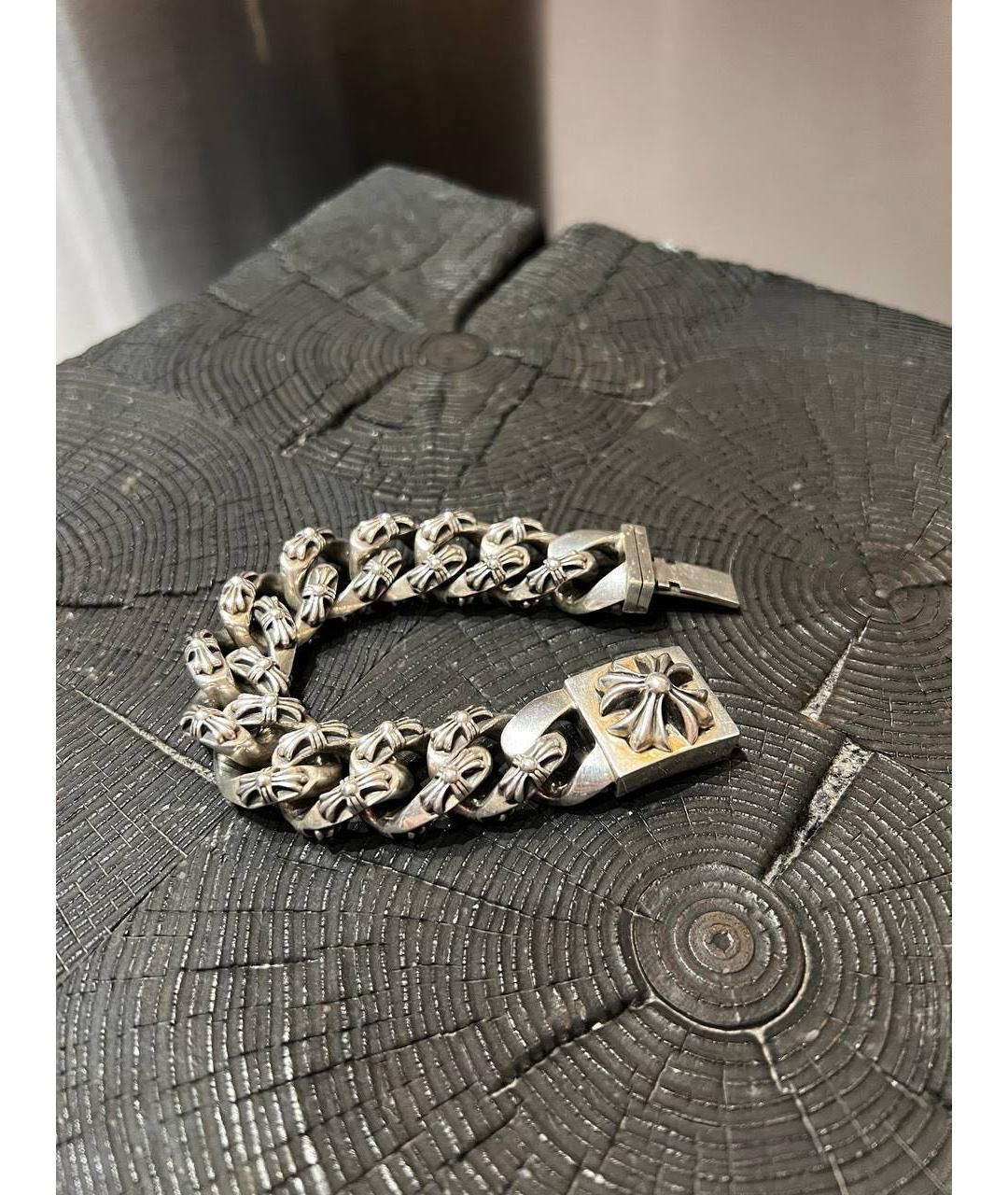 CHROME HEARTS Серебрянный серебряный браслет, фото 4
