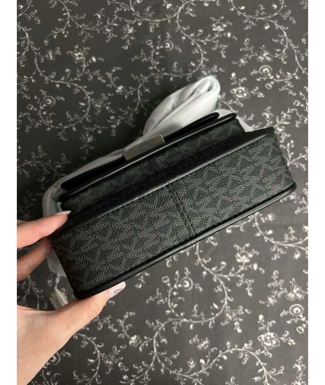 MICHAEL KORS Черная сумка через плечо, фото 6