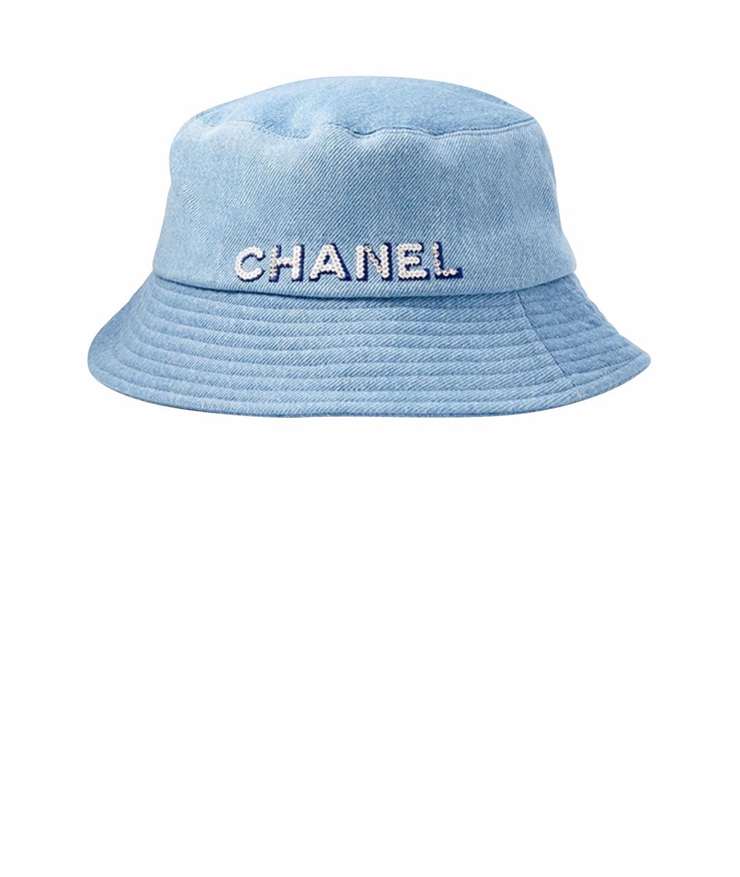 CHANEL Голубая панама, фото 4