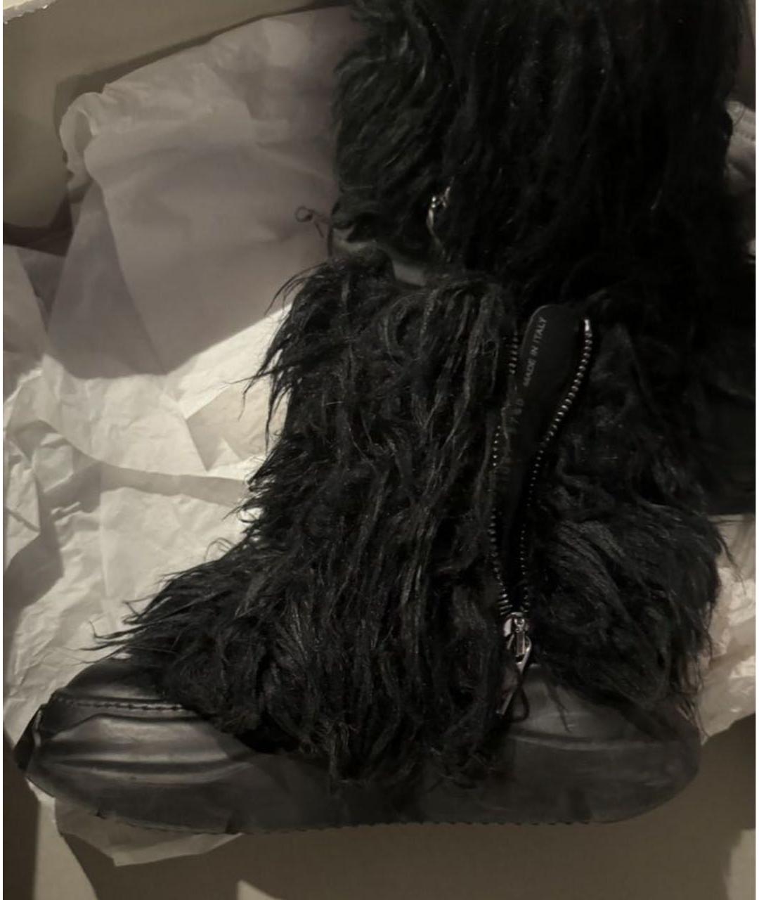 RICK OWENS DRKSHDW Черные кеды, фото 8
