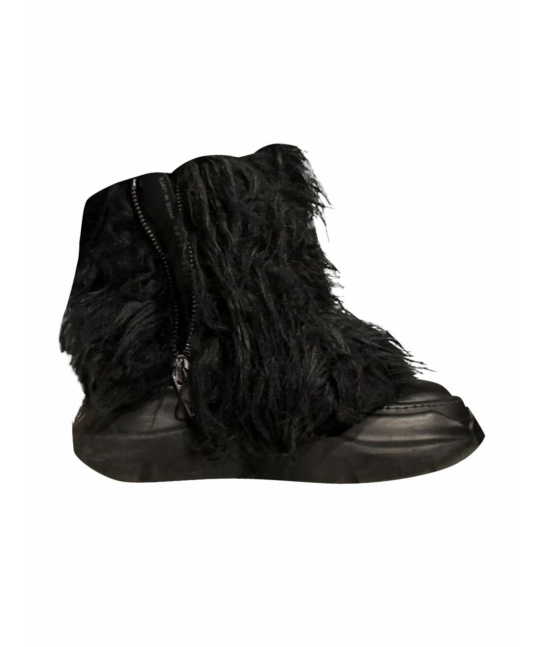 RICK OWENS DRKSHDW Черные кеды, фото 1