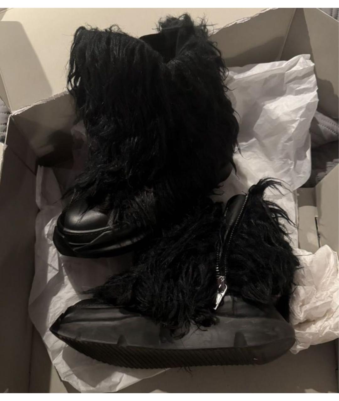 RICK OWENS DRKSHDW Черные кеды, фото 3