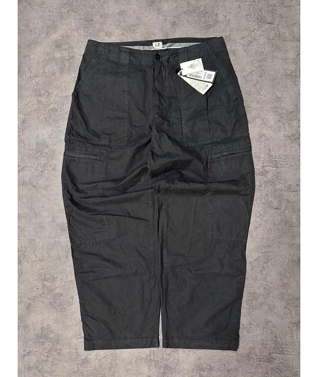 CP COMPANY Черные хлопковые повседневные брюки, фото 7