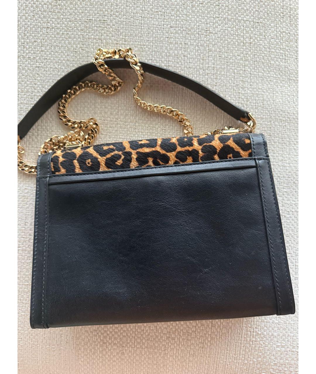 MICHAEL MICHAEL KORS Коричневая меховая сумка через плечо, фото 2
