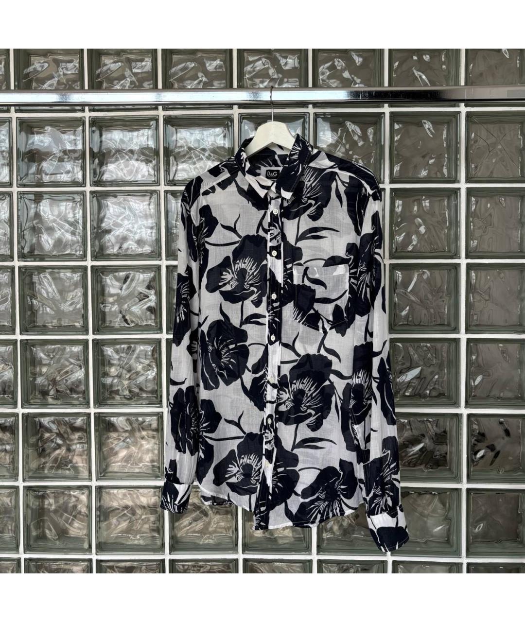 DOLCE&GABBANA Мульти хлопковая рубашка, фото 8
