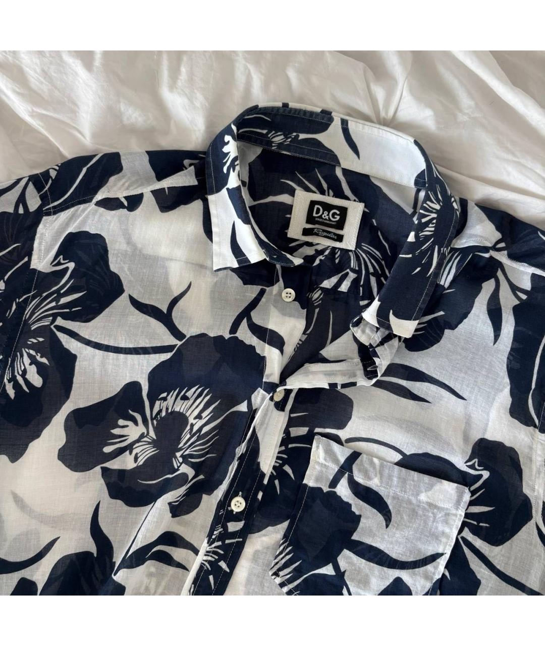 DOLCE&GABBANA Мульти хлопковая рубашка, фото 6