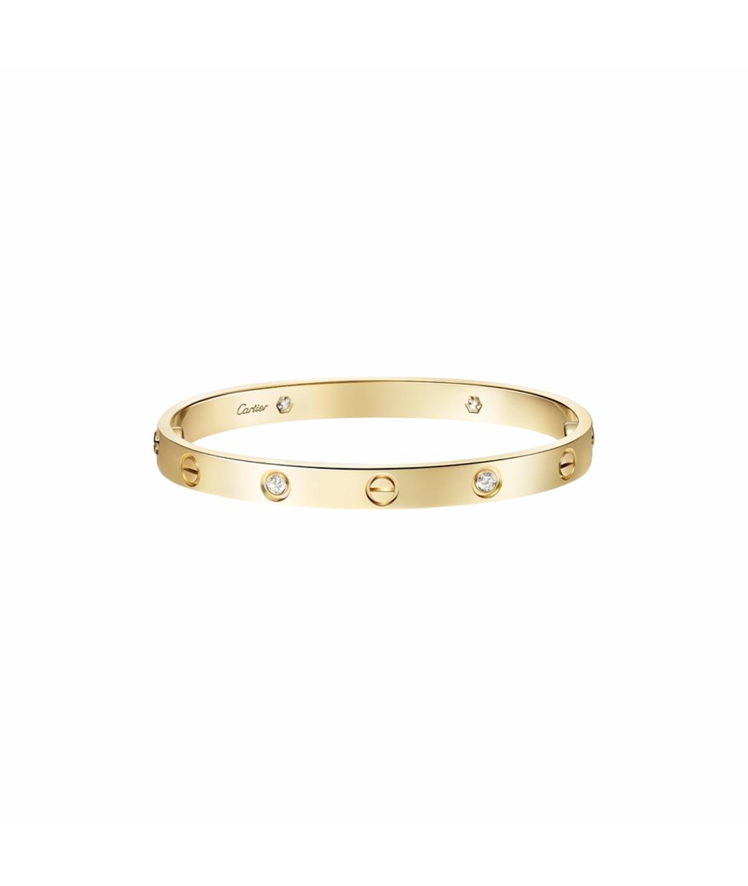 CARTIER Золотой браслет из желтого золота, фото 1