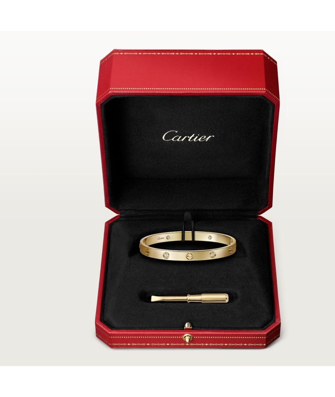 CARTIER Золотой браслет из желтого золота, фото 7