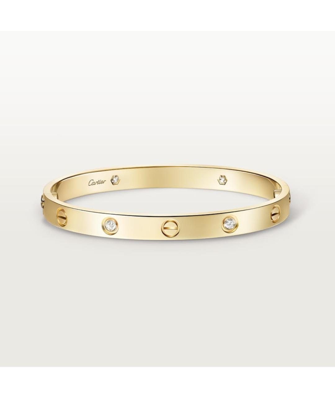 CARTIER Золотой браслет из желтого золота, фото 9