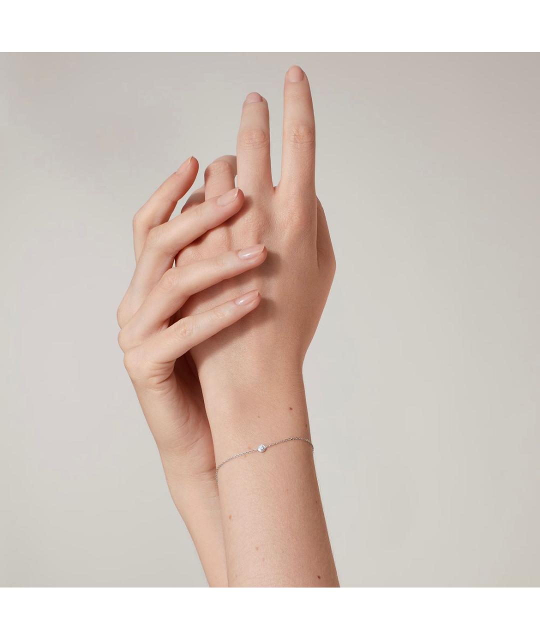 CARTIER Белый браслет из белого золота, фото 2
