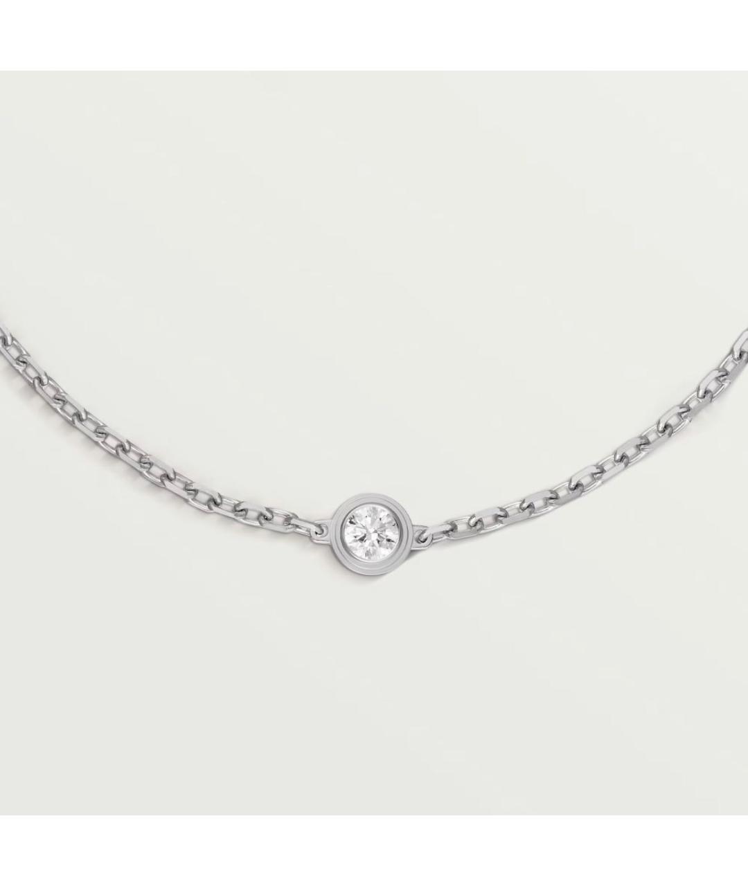 CARTIER Белый браслет из белого золота, фото 3