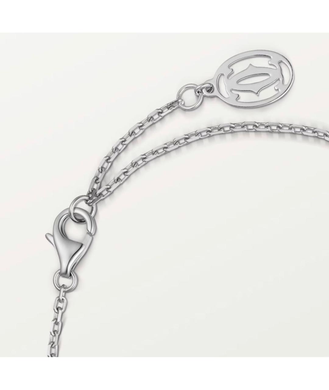CARTIER Белый браслет из белого золота, фото 4