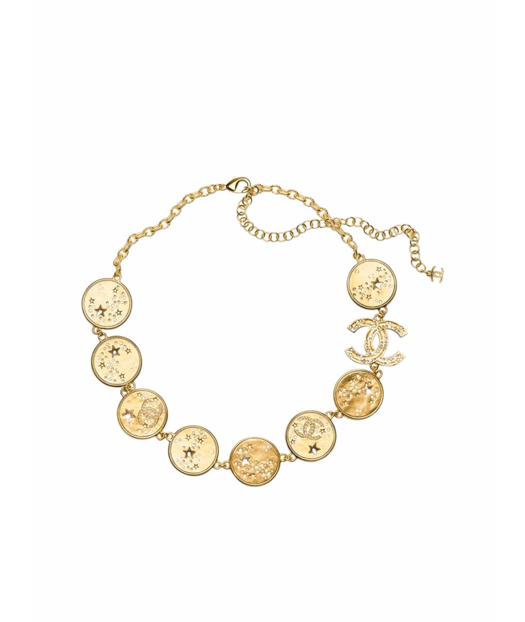 CHANEL Золотое колье, фото 1