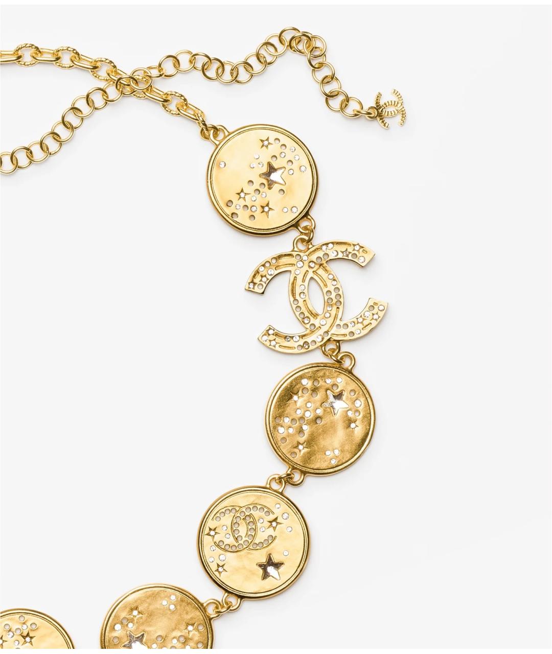 CHANEL Золотое колье, фото 2