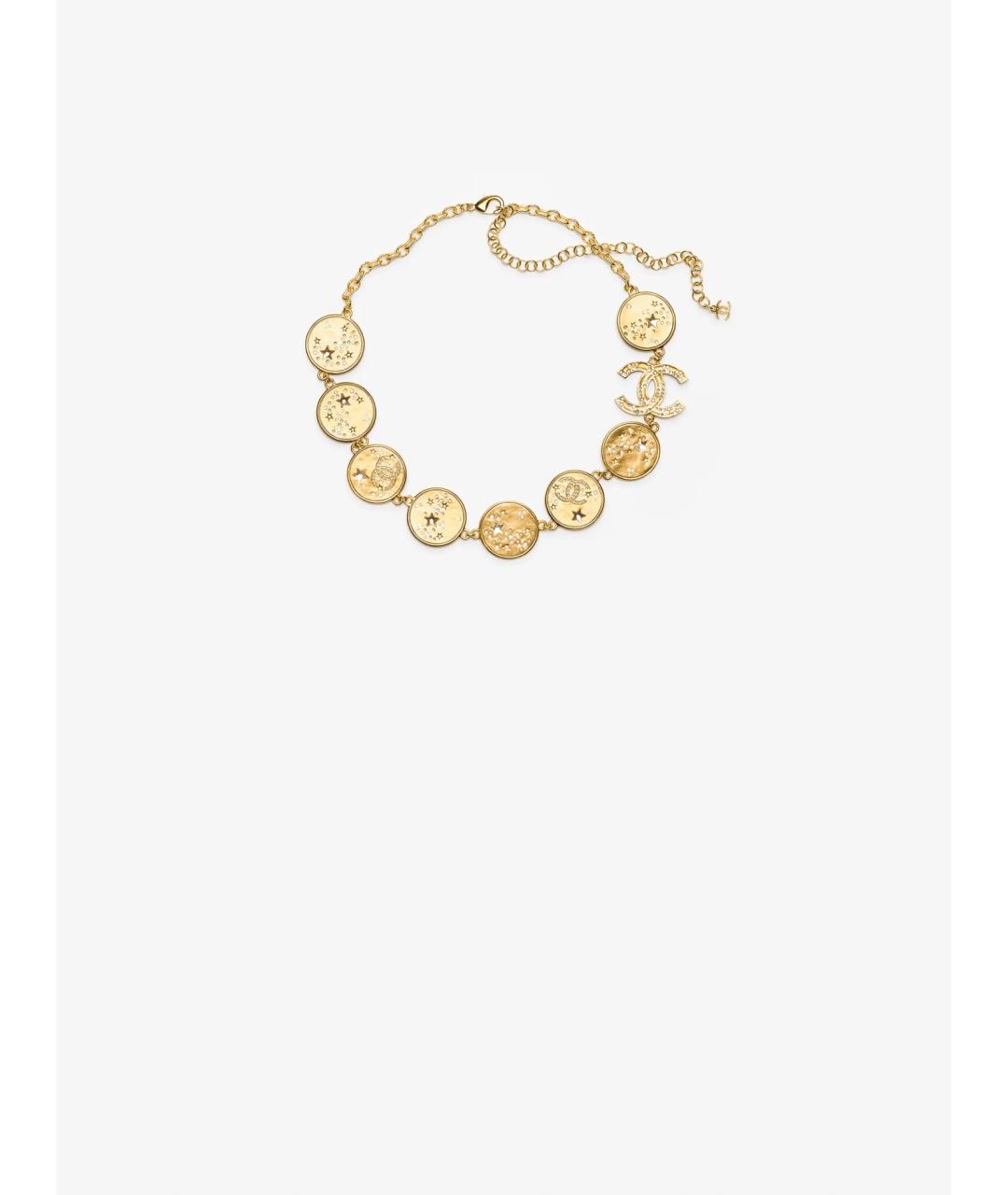 CHANEL Золотое колье, фото 4