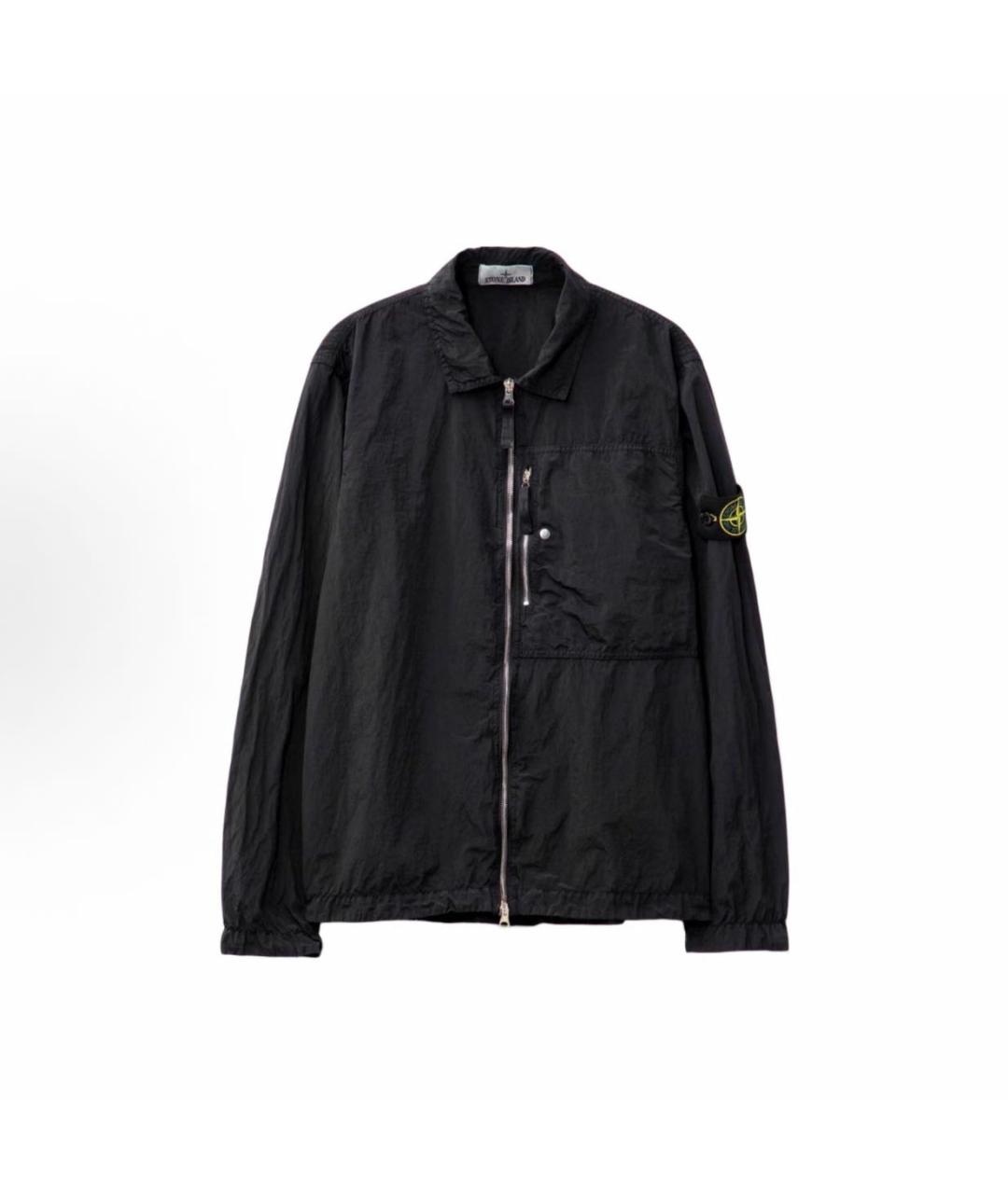 STONE ISLAND Черная куртка, фото 5