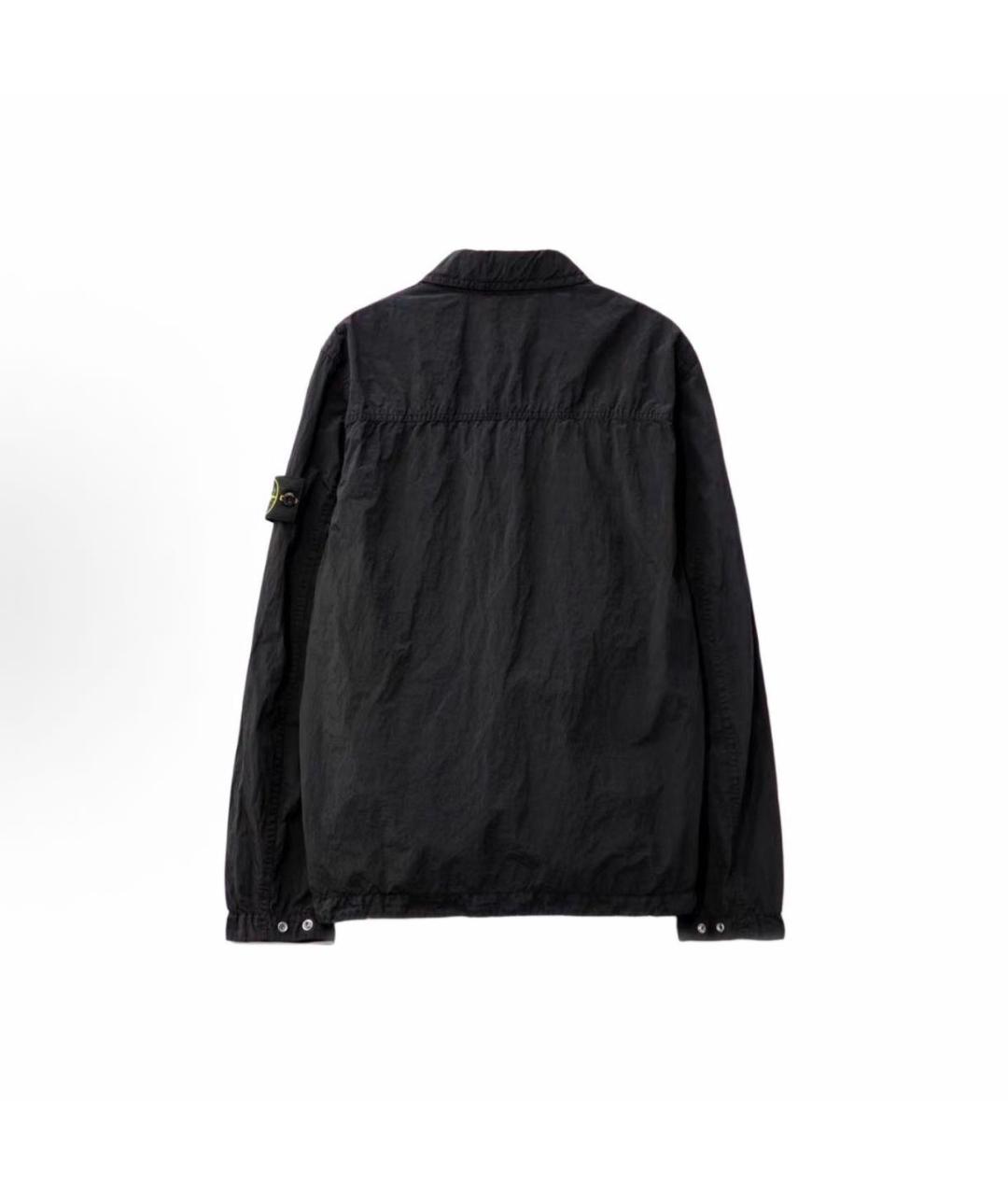 STONE ISLAND Черная куртка, фото 2