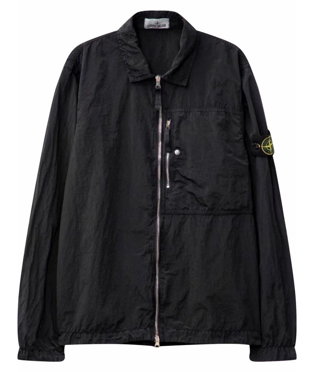 STONE ISLAND Черная куртка, фото 1