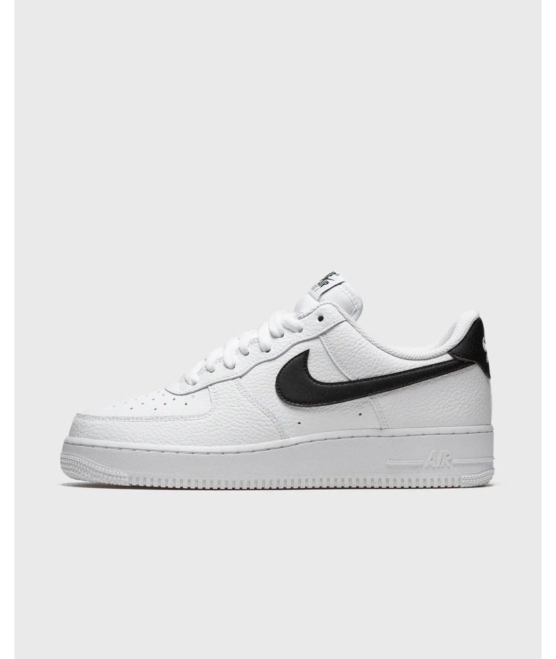 NIKE Белые кожаные низкие кроссовки / кеды, фото 7