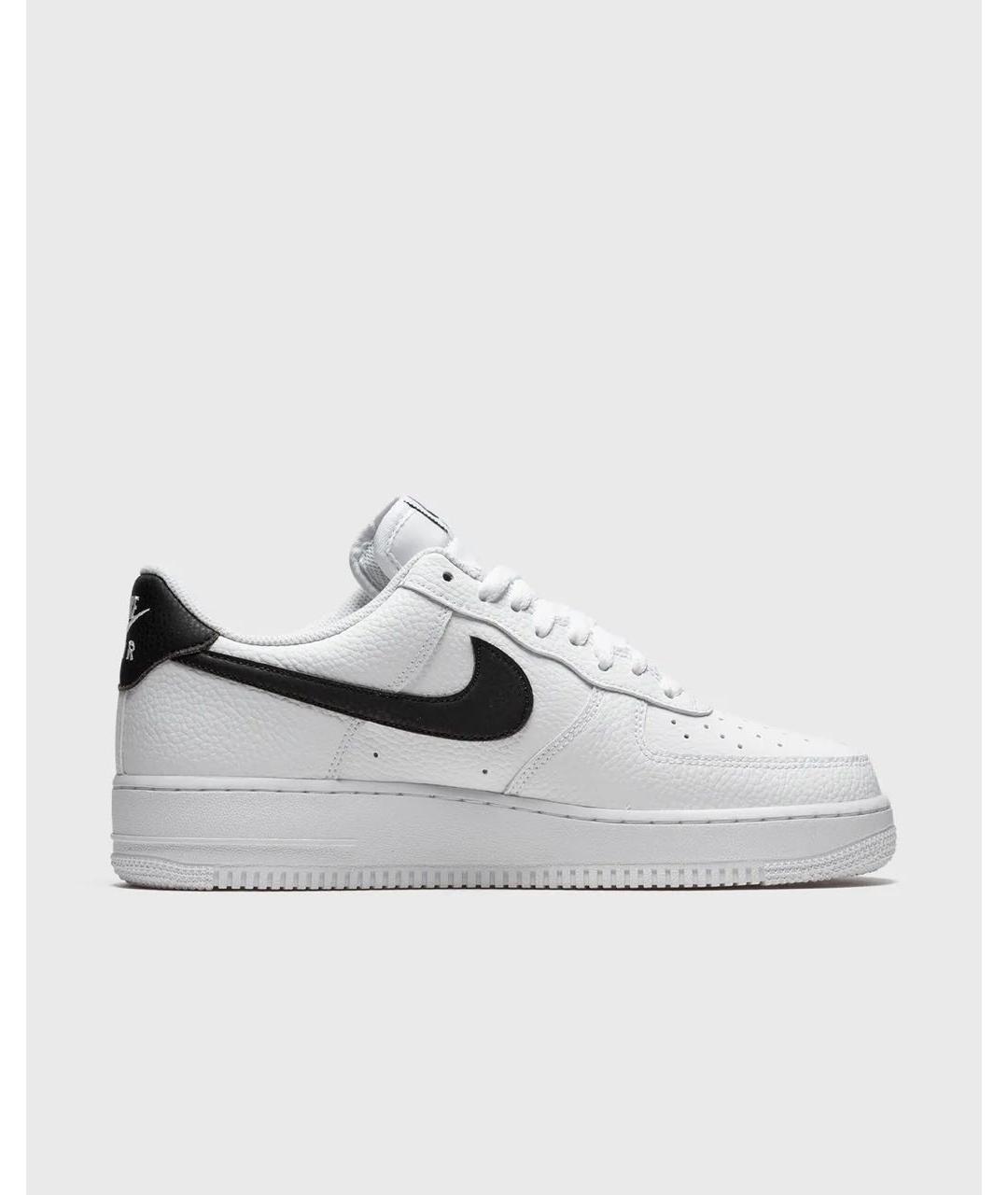 NIKE Белые кожаные низкие кроссовки / кеды, фото 3