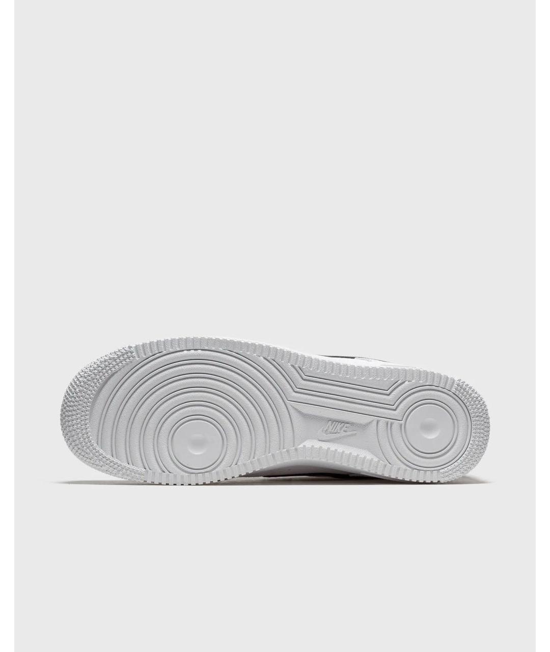 NIKE Белые кожаные низкие кроссовки / кеды, фото 4