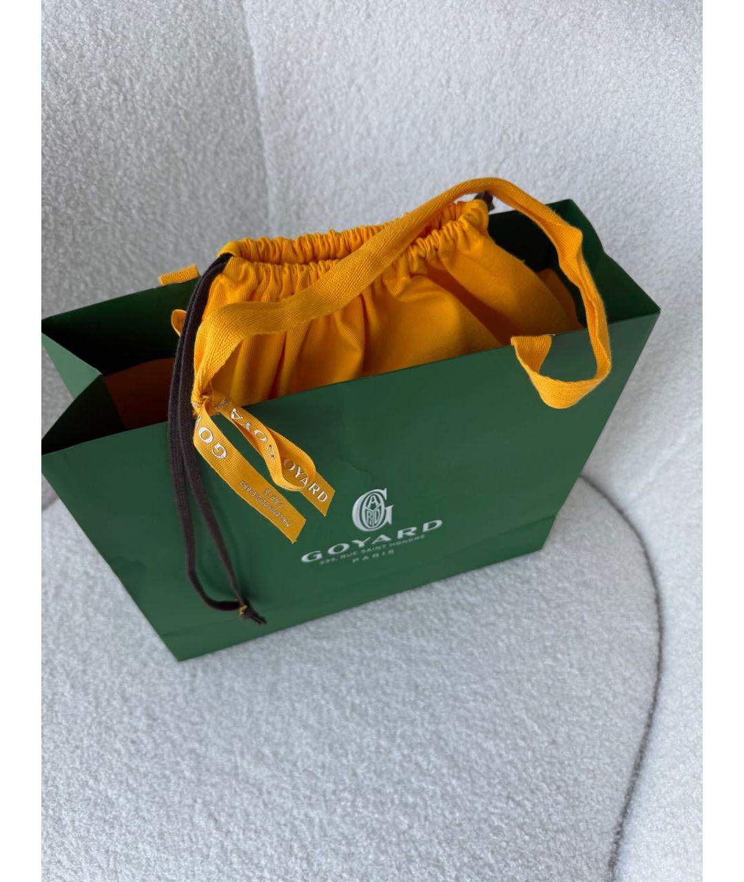 GOYARD Оранжевая сумка тоут, фото 7