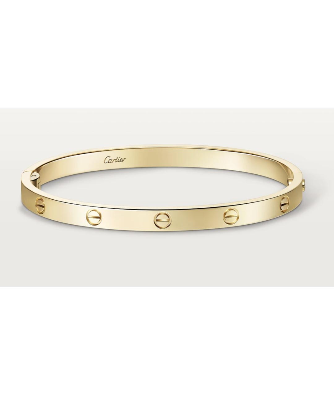 CARTIER Золотой браслет из желтого золота, фото 8