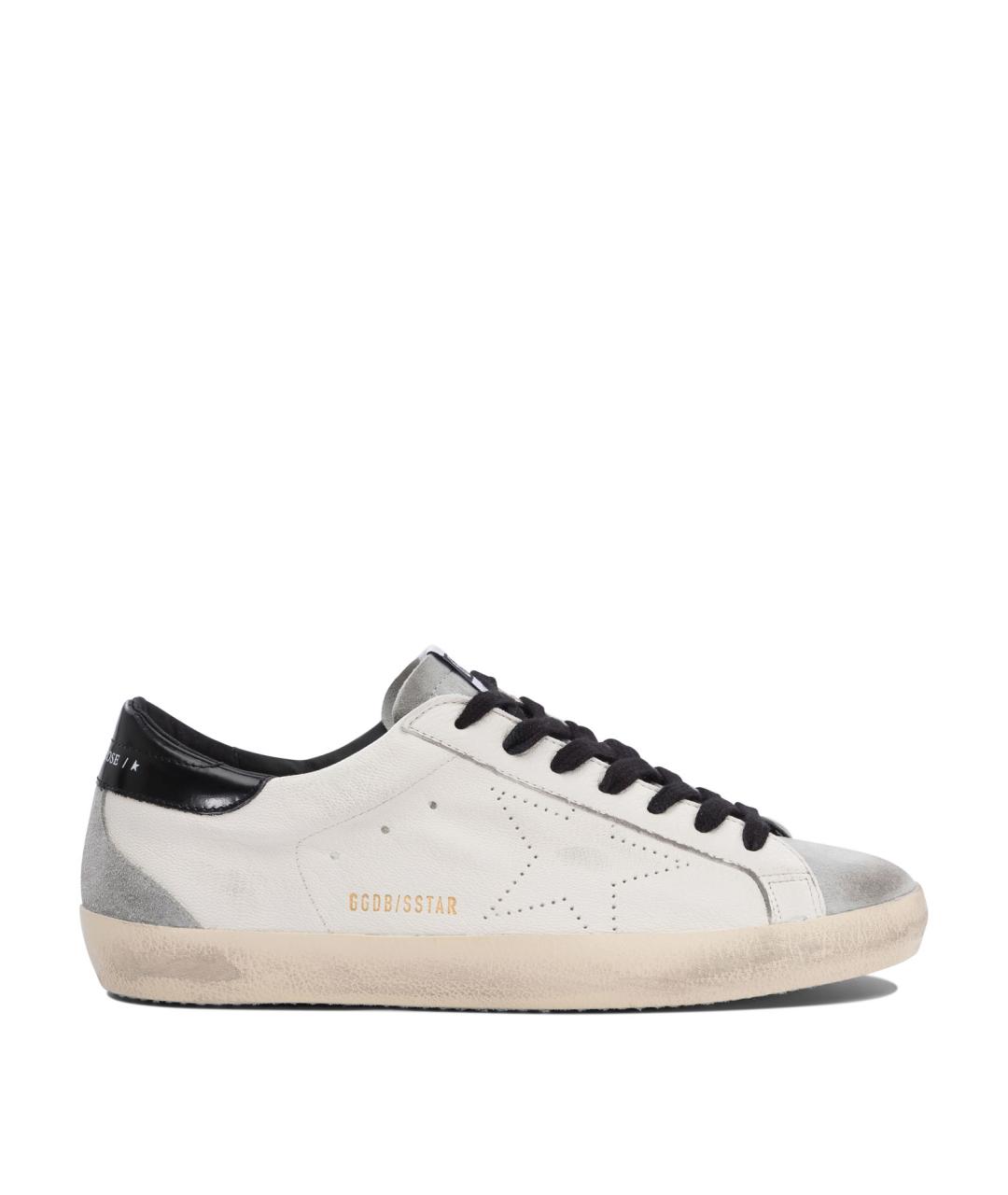 GOLDEN GOOSE DELUXE BRAND Мульти кожаные низкие кроссовки / кеды, фото 1