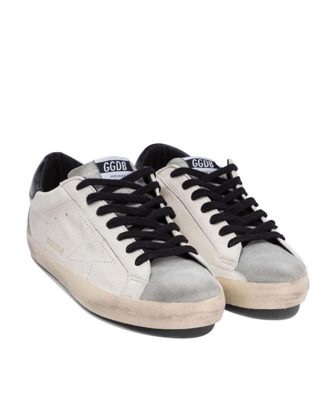 GOLDEN GOOSE DELUXE BRAND Мульти кожаные низкие кроссовки / кеды, фото 2
