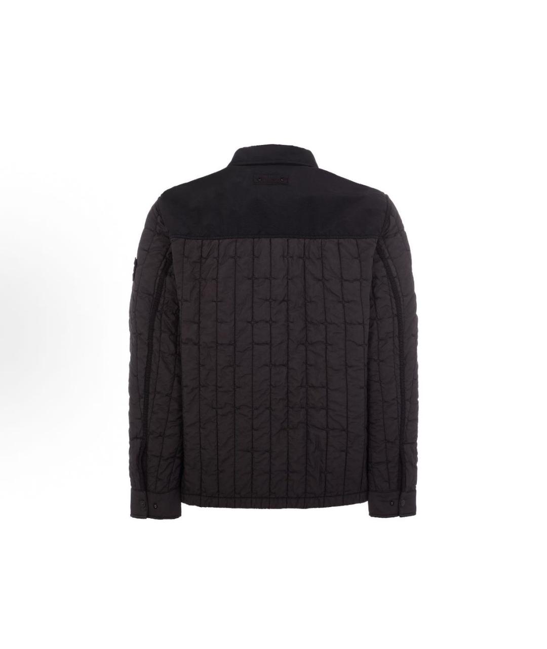 STONE ISLAND Черная куртка, фото 2